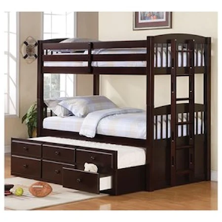 Twin/Twin Bunk Bed